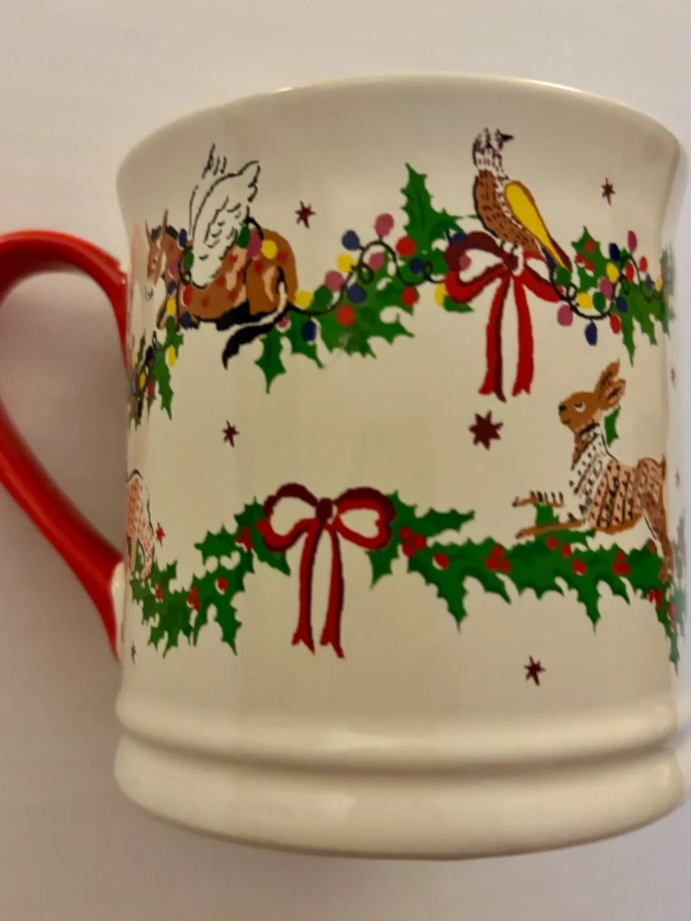 Cath Kidston London Christmas Animal Garland Mug